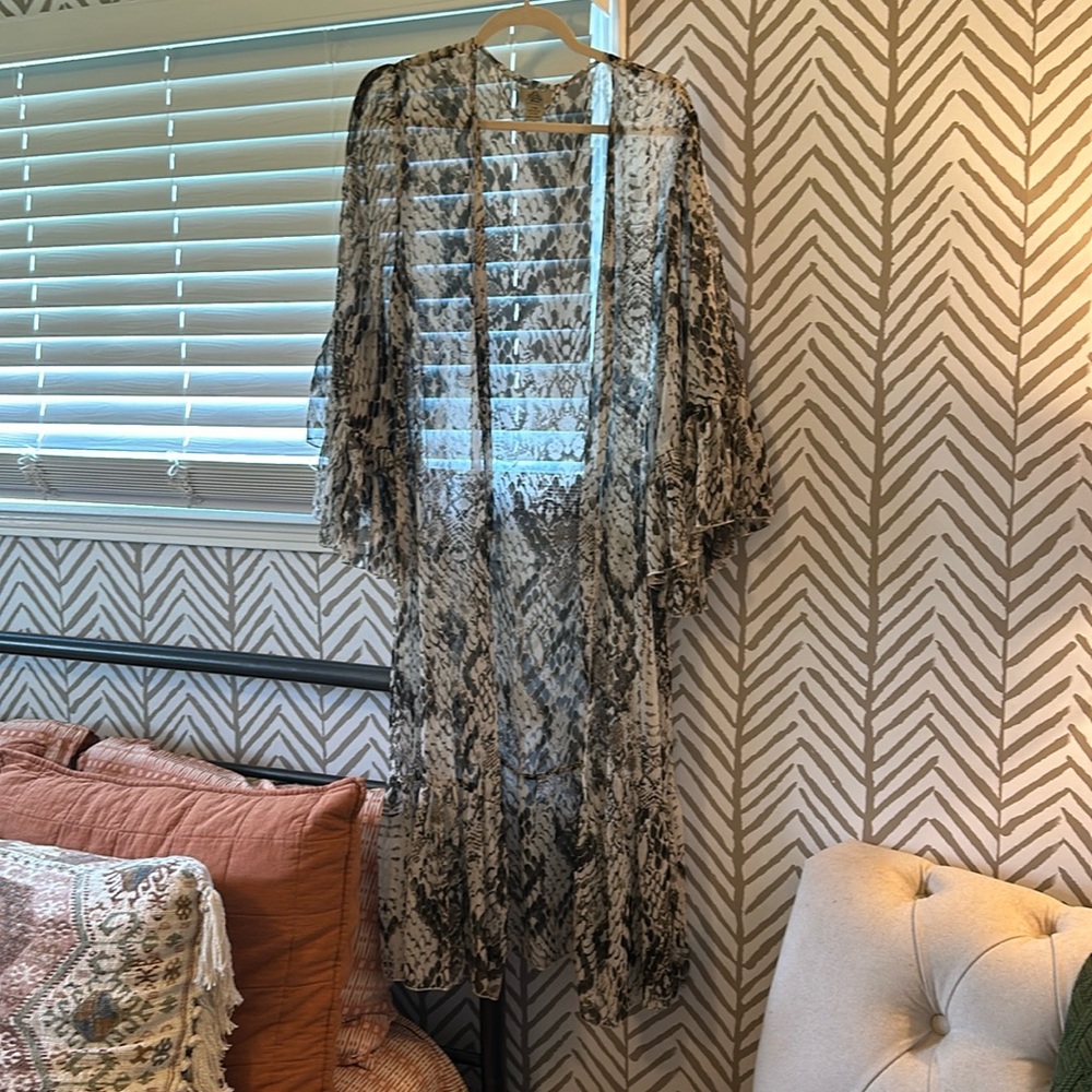 Snakeskin Kimono